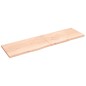 Tischplatte 220x60x4 cm Massivholz Eiche Unbehandelt Tischplatte 220x60x4 cm Massivholz Eiche Unbehandelt