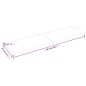 Tischplatte 220x60x4 cm Massivholz Eiche Unbehandelt Tischplatte 220x60x4 cm Massivholz Eiche Unbehandelt