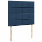 vidaXL Boxspringbett mit Matratze Blau 120x200 cm Stoff vidaXL Boxspringbett mit Matratze Blau 120x200 cm Stoff