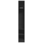 vidaXL Kleiderschrank Schwarz 30x50x200 cm Holzwerkstoff vidaXL Kleiderschrank Schwarz 30x50x200 cm Holzwerkstoff