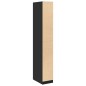 vidaXL Kleiderschrank Schwarz 30x50x200 cm Holzwerkstoff vidaXL Kleiderschrank Schwarz 30x50x200 cm Holzwerkstoff