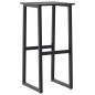 vidaXL 5-tlg. Gartenbar-Set Schwarz Pulverbeschichteter Stahl vidaXL 5-tlg. Gartenbar-Set Schwarz Pulverbeschichteter Stahl