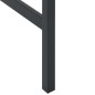 vidaXL 5-tlg. Gartenbar-Set Schwarz Pulverbeschichteter Stahl vidaXL 5-tlg. Gartenbar-Set Schwarz Pulverbeschichteter Stahl