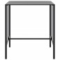 vidaXL 7-tlg. Gartenbar-Set Schwarz Pulverbeschichteter Stahl vidaXL 7-tlg. Gartenbar-Set Schwarz Pulverbeschichteter Stahl