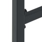 vidaXL 7-tlg. Gartenbar-Set Schwarz Pulverbeschichteter Stahl vidaXL 7-tlg. Gartenbar-Set Schwarz Pulverbeschichteter Stahl