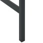 vidaXL 7-tlg. Gartenbar-Set Schwarz Pulverbeschichteter Stahl vidaXL 7-tlg. Gartenbar-Set Schwarz Pulverbeschichteter Stahl