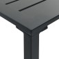 vidaXL 7-tlg. Gartenbar-Set Schwarz Pulverbeschichteter Stahl vidaXL 7-tlg. Gartenbar-Set Schwarz Pulverbeschichteter Stahl