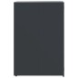 vidaXL Mülltonnenbox für 1 Tonne Anthrazit 69x79x117 cm Stahl vidaXL Mülltonnenbox für 1 Tonne Anthrazit 69x79x117 cm Stahl