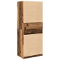 vidaXL Kleiderschrank Altholz-Optik 80x50x200 cm Holzwerkstoff vidaXL Kleiderschrank Altholz-Optik 80x50x200 cm Holzwerkstoff