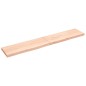 Tischplatte 220x40x6 cm Massivholz Eiche Unbehandelt Tischplatte 220x40x6 cm Massivholz Eiche Unbehandelt