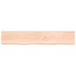 Tischplatte 220x40x6 cm Massivholz Eiche Unbehandelt Tischplatte 220x40x6 cm Massivholz Eiche Unbehandelt