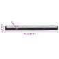 vidaXL Bodenabzieher 5 Stk. 75x2x5 cm Stahl und Gummi vidaXL Bodenabzieher 5 Stk. 75x2x5 cm Stahl und Gummi