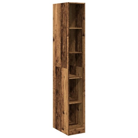 vidaXL Kleiderschrank Altholz-Optik 30x50x200 cm Holzwerkstoff