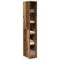 vidaXL Kleiderschrank Altholz-Optik 30x50x200 cm Holzwerkstoff vidaXL Kleiderschrank Altholz-Optik 30x50x200 cm Holzwerkstoff