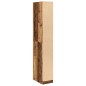 vidaXL Kleiderschrank Altholz-Optik 30x50x200 cm Holzwerkstoff vidaXL Kleiderschrank Altholz-Optik 30x50x200 cm Holzwerkstoff