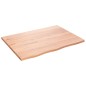 vidaXL Tischplatte Hellbraun 80x60x2 cm Massivholz Eiche Behandelt vidaXL Tischplatte Hellbraun 80x60x2 cm Massivholz Eiche Behandelt