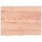 vidaXL Tischplatte Hellbraun 80x60x2 cm Massivholz Eiche Behandelt vidaXL Tischplatte Hellbraun 80x60x2 cm Massivholz Eiche Behandelt