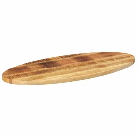 vidaXL Tischplatte 100x40x2,5 cm Oval Massivholz Mango