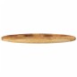 vidaXL Tischplatte 100x40x2,5 cm Oval Massivholz Mango