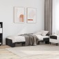 vidaXL Bettgestell Schwarz 75x190 cm Holzwerkstoff vidaXL Bettgestell Schwarz 75x190 cm Holzwerkstoff