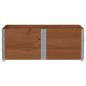 vidaXL Paletten-Aufsatzrahmen 3 Stk. Braun 150x100cm Massivholz Kiefer vidaXL Paletten-Aufsatzrahmen 3 Stk. Braun 150x100cm Massivholz Kiefer