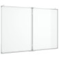 vidaXL Magnetisches Whiteboard Klappbar 100x80x1,7 cm Aluminium vidaXL Magnetisches Whiteboard Klappbar 100x80x1,7 cm Aluminium