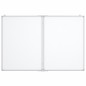 vidaXL Magnetisches Whiteboard Klappbar 100x80x1,7 cm Aluminium vidaXL Magnetisches Whiteboard Klappbar 100x80x1,7 cm Aluminium
