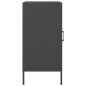 vidaXL Sideboards 2 Stk. Schwarz 36x39x79 cm Kaltgewalzter Stahl vidaXL Sideboards 2 Stk. Schwarz 36x39x79 cm Kaltgewalzter Stahl