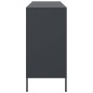 vidaXL Sideboard Anthrazit 100,5x39x79 cm Kaltgewalzter Stahl vidaXL Sideboard Anthrazit 100,5x39x79 cm Kaltgewalzter Stahl