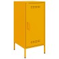 vidaXL Sideboard Senfgelb 36x39x79 cm Kaltgewalzter Stahl vidaXL Sideboard Senfgelb 36x39x79 cm Kaltgewalzter Stahl