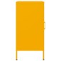 vidaXL Sideboard Senfgelb 36x39x79 cm Kaltgewalzter Stahl vidaXL Sideboard Senfgelb 36x39x79 cm Kaltgewalzter Stahl