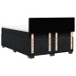 vidaXL Boxspringbett mit Matratze Schwarz 140x200 cm Samt vidaXL Boxspringbett mit Matratze Schwarz 140x200 cm Samt