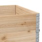 vidaXL Paletten-Aufsatzrahmen 3 Stk. 120x80 cm Massivholz Kiefer vidaXL Paletten-Aufsatzrahmen 3 Stk. 120x80 cm Massivholz Kiefer
