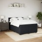 vidaXL Boxspringbett mit Matratze Schwarz 160x200 cm Samt vidaXL Boxspringbett mit Matratze Schwarz 160x200 cm Samt