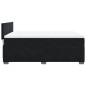 vidaXL Boxspringbett mit Matratze Schwarz 160x200 cm Samt vidaXL Boxspringbett mit Matratze Schwarz 160x200 cm Samt