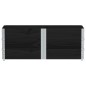 vidaXL Paletten-Aufsatzrahmen 3 Stk. Schwarz 150x50 Massivholz Kiefer vidaXL Paletten-Aufsatzrahmen 3 Stk. Schwarz 150x50 Massivholz Kiefer