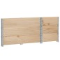 vidaXL Paletten-Aufsatzrahmen 3 Stk. 100x50 cm Massivholz Kiefer vidaXL Paletten-Aufsatzrahmen 3 Stk. 100x50 cm Massivholz Kiefer