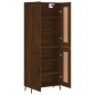 Highboard Braun Eichen-Optik 69,5x34x180 cm Holzwerkstoff Highboard Braun Eichen-Optik 69,5x34x180 cm Holzwerkstoff