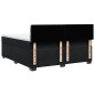 vidaXL Boxspringbett mit Matratze Schwarz 180x200 cm Samt vidaXL Boxspringbett mit Matratze Schwarz 180x200 cm Samt