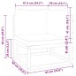 vidaXL Garten-Ecksofa mit Kissen Massivholz Akazie vidaXL Garten-Ecksofa mit Kissen Massivholz Akazie