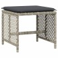 vidaXL 17-tlg. Garten-Essgruppe mit Kissen Hellgrau Poly Rattan vidaXL 17-tlg. Garten-Essgruppe mit Kissen Hellgrau Poly Rattan