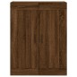 Highboard Braun Eichen-Optik 69,5x34x180 cm Holzwerkstoff Highboard Braun Eichen-Optik 69,5x34x180 cm Holzwerkstoff
