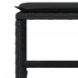 vidaXL 9-tlg. Garten-Essgruppe mit Kissen Schwarz Poly Rattan vidaXL 9-tlg. Garten-Essgruppe mit Kissen Schwarz Poly Rattan