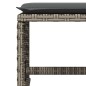 vidaXL 11-tlg. Garten-Essgruppe mit Kissen Grau Poly Rattan vidaXL 11-tlg. Garten-Essgruppe mit Kissen Grau Poly Rattan