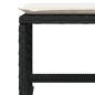vidaXL 15-tlg. Garten-Essgruppe mit Kissen Schwarz Poly Rattan vidaXL 15-tlg. Garten-Essgruppe mit Kissen Schwarz Poly Rattan