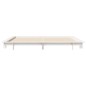 vidaXL Massivholzbett ohne Matratze Weiß 180x200 cm Kiefernholz vidaXL Massivholzbett ohne Matratze Weiß 180x200 cm Kiefernholz