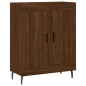 Highboard Braun Eichen-Optik 69,5x34x180 cm Holzwerkstoff Highboard Braun Eichen-Optik 69,5x34x180 cm Holzwerkstoff