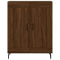 Highboard Braun Eichen-Optik 69,5x34x180 cm Holzwerkstoff Highboard Braun Eichen-Optik 69,5x34x180 cm Holzwerkstoff