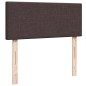 vidaXL Boxspringbett mit Matratze Dunkelbraun 120x200 cm Stoff vidaXL Boxspringbett mit Matratze Dunkelbraun 120x200 cm Stoff