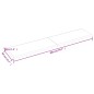 Tischplatte Hellbraun 200x40x4 cm Massivholz Eiche Behandelt Tischplatte Hellbraun 200x40x4 cm Massivholz Eiche Behandelt